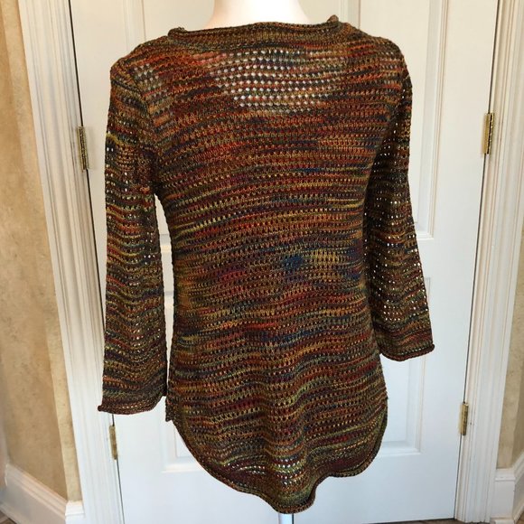 Studio JPR Open Weave Sweater with tank - Picture 2 of 5